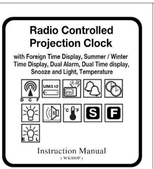 Cresta WK310T - Het ontvangen van de DCF Tijdcode - 2