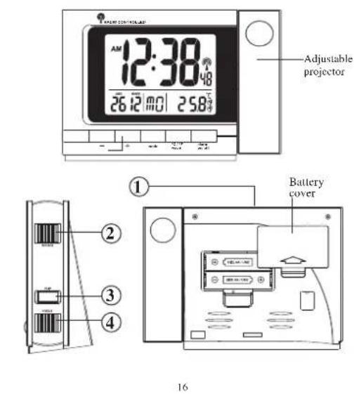 Cresta WK310T - Het ontvangen van de DCF Tijdcode - 4