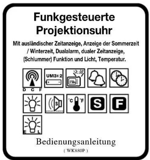 Cresta WK310T - ception du CODE Temps DCF - 2