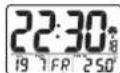 Cresta WK310T - Selezionare I'indicazione per la temperatura /I'llarme 1/ I'llarme 2/dual time - 4