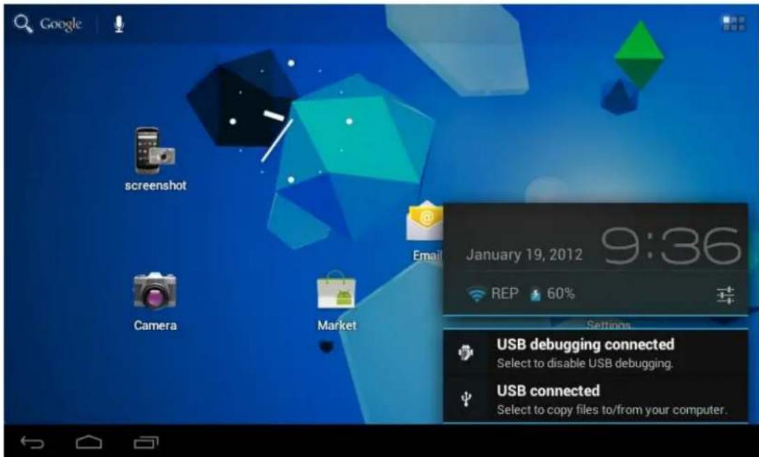 Qware TB1040 - Se connecter à un ordinateur : - 1