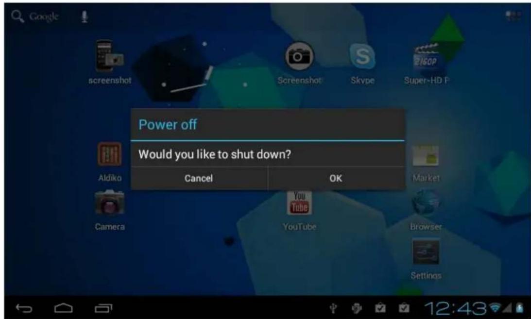 Qware TB1040 - Démarrage et arrêt - 4