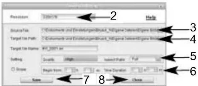 TECHNISAT TechniPlayer 8 - Converting video files - 1