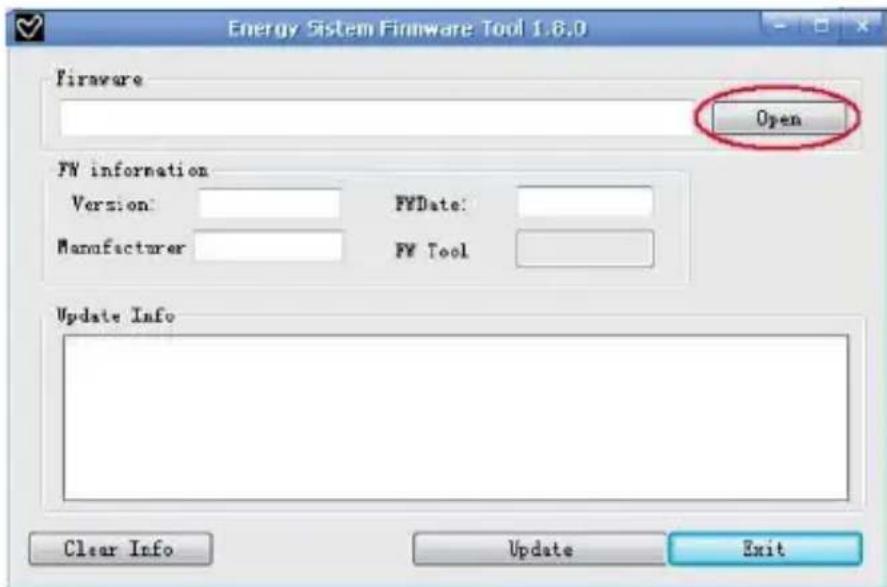 ENERGY SISTEM 4020 - FIRMSWARE REINSTALLATION - 1
