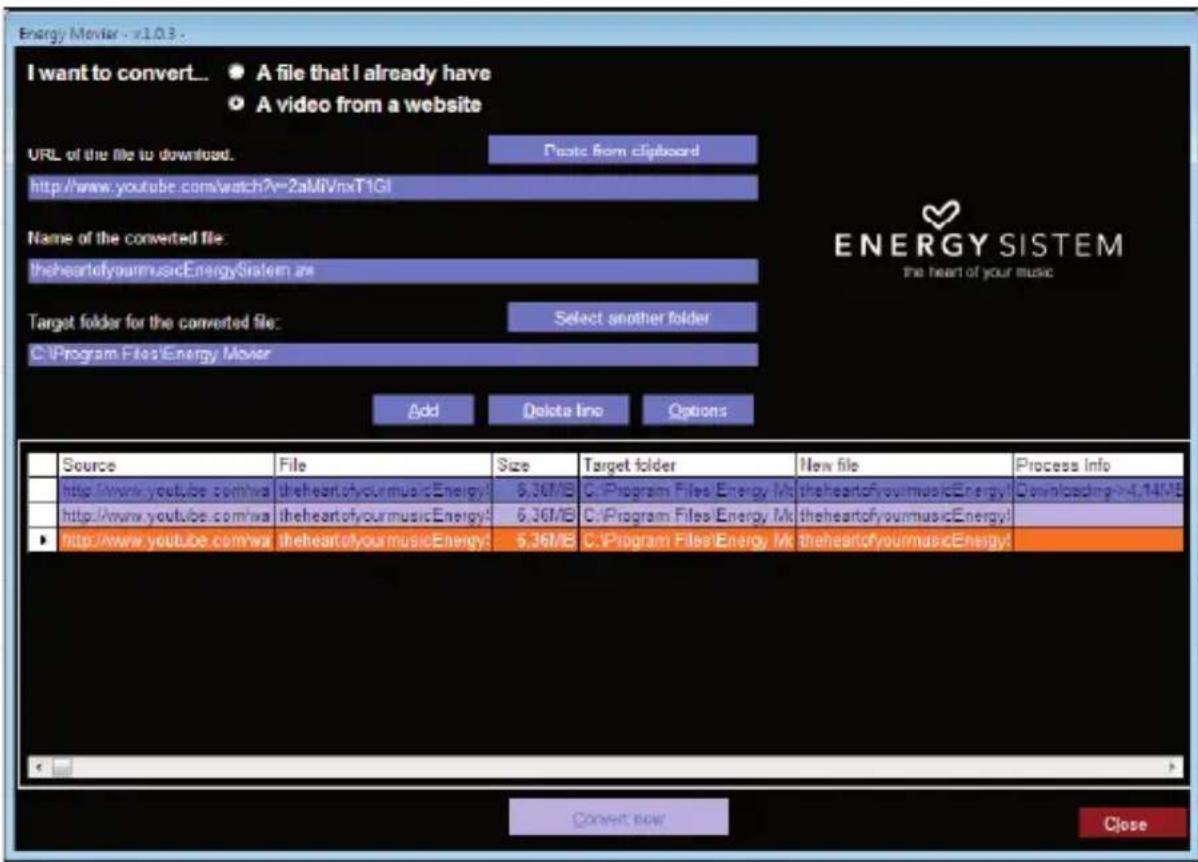 ENERGY SISTEM 4020 - ENERGY MOVIER: INTERNET VIDEOS DOWNLOAD - 1
