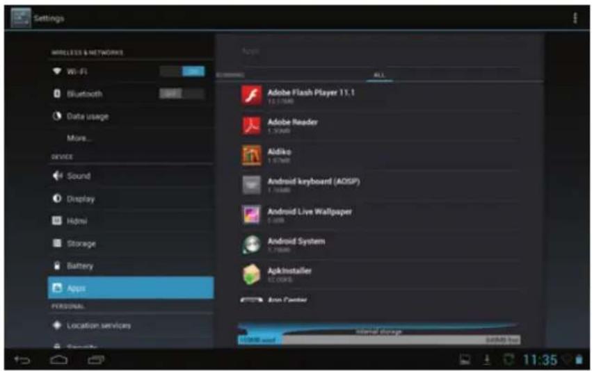 TECHNISAT TechniPad 8G - Apps - 1
