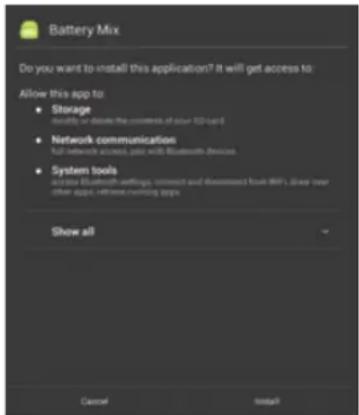 TECHNISAT TechniPad 8G - Installing an app using an APK file - 7