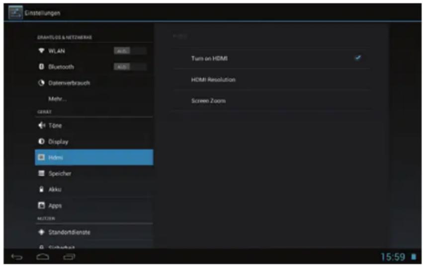 TECHNISAT TechniPad 8G - HDMI - 1