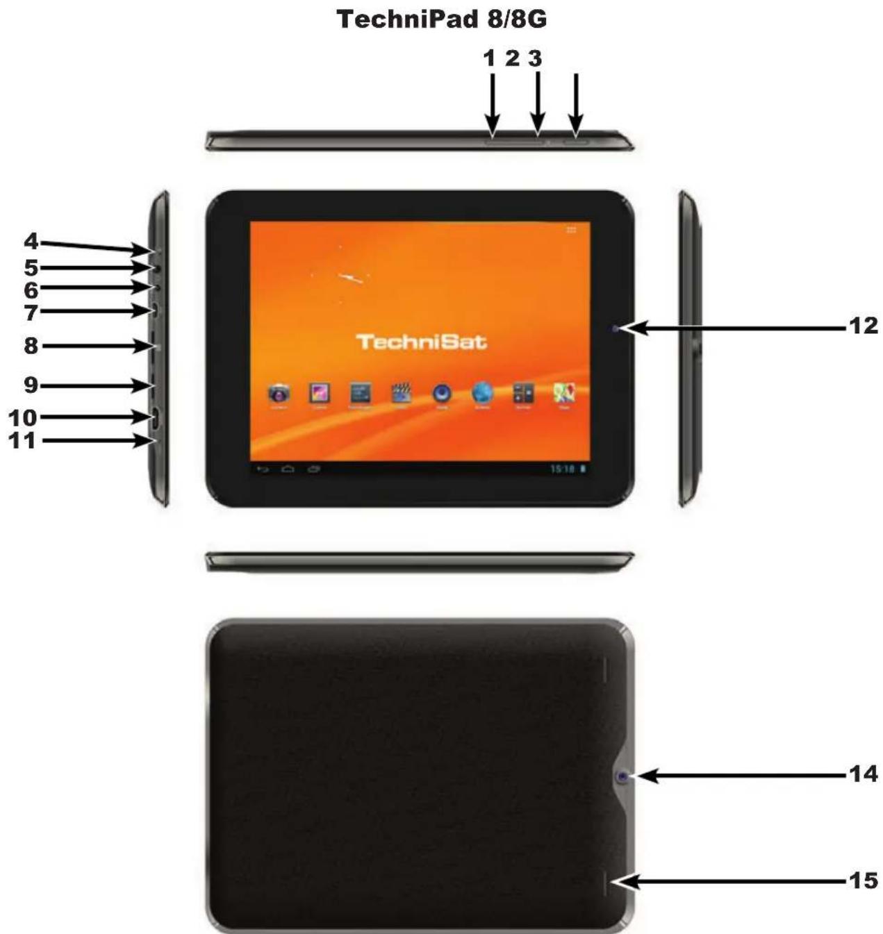 TECHNISAT TechniPad 8G - Zdjęcia - 1