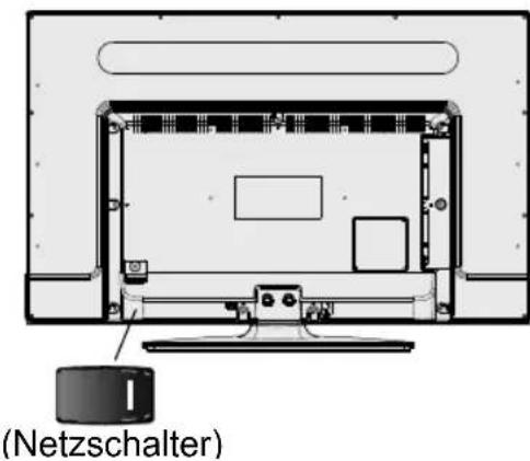 TECHNISAT Tareo 32 - Programm/Lautstärke/AV/Standby-Schalter - 1