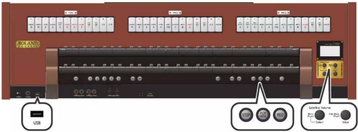 ROLAND C380 - 錄音的曲を保存する - 1