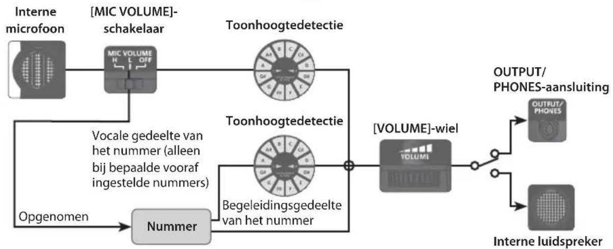 ROLAND VT12 - Als u een nummer aftspeelt - 1