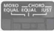 ROLAND VT12 - Selecteer het type toonhoogtedetectie. - 2