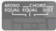 ROLAND VT12 - Sélectionnez le type de détention de la hauteur de note. - 1
