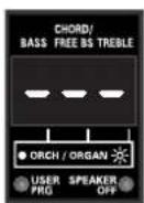ROLAND FR1X - Pour transposer d'une octave vers le haut, maintenez le registre [SET] enfoncé et appuyez sur le registre main droite [2] (OCT+). - 3