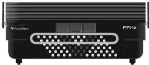 ROLAND FR1X - Section de basses et d'accords - 1