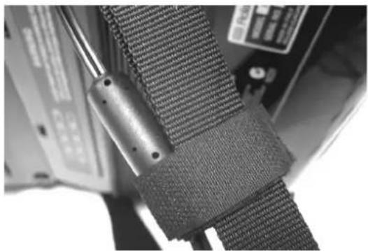 ROLAND FR1X - Bloquer le câble de l'adaptateur et/ou MIDI - 4