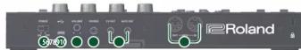 ROLAND A01 - Description des panneaux - 2