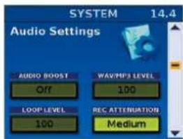 ROLAND FR8X - Nouvelle fonction 'Audio REC Attenuation' - 2