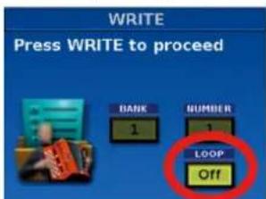 ROLAND FR8X - Lier une boucle à un programme utilisé - 1