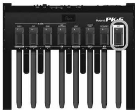 ROLAND PK6 - TRANSPOSE-Funktion - 1