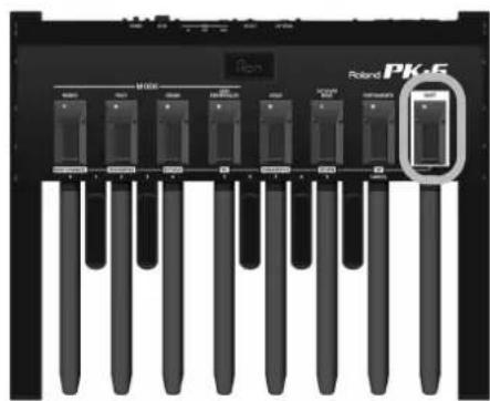ROLAND PK6 - Fonction 'transpose - 1