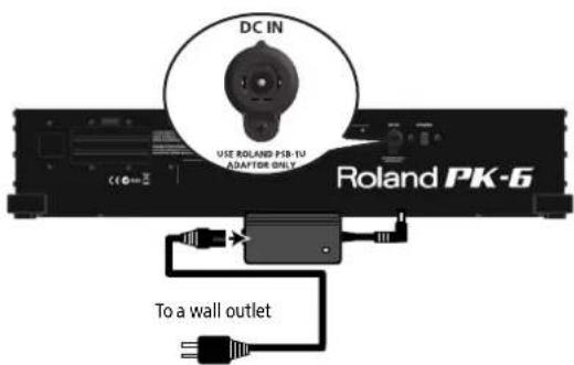 ROLAND PK6 - NOTE - 2
