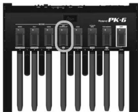 ROLAND PK6 - Appuyez sur le commutateur au pied [MIDI controller/pg] - 1