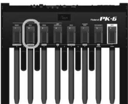 ROLAND PK6 - TRANSPOSE-functie - 3
