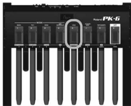 ROLAND PK6 - Controllare la carica delle batterie - 2