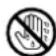 ROLAND PK6 - Do not connect or disconnect the AC adaptor with wet hands - 1