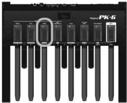 ROLAND PK6 - Fonction 'OCTAVE - 2