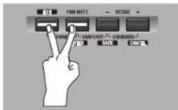 ROLAND PCR800 - Erreur clavier (panic) - 1
