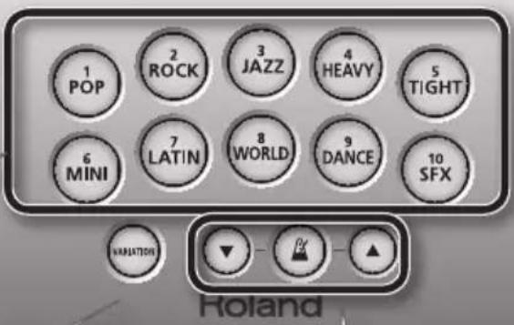 ROLAND HD3 - Botón [VARIATION] - 2