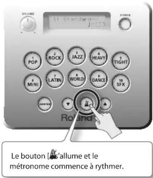 ROLAND HD3 - Appuyez sur le bouton [ - 1