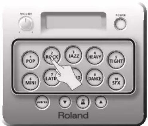 ROLAND HD3 - Een kit selecteren - 1