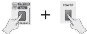 ROLAND Cube Lite Monitor - Pour selectionner le mode Direct - 2