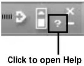 SONY NASCZ1 - Opening the Help table of contents - 1