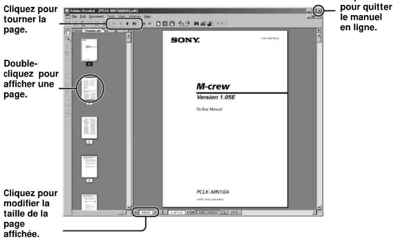 SONY NASCZ1 - Utilisation du manuel en ligne - 2