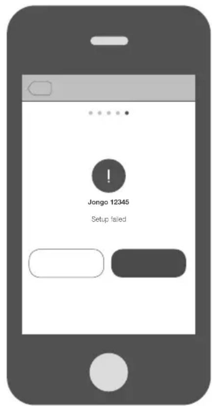 PURE Jongo T6X - Setup failed (Installatie mislukt) - 2