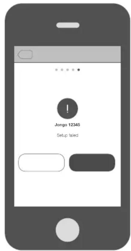 PURE Jongo T2X - Setup failed - 2