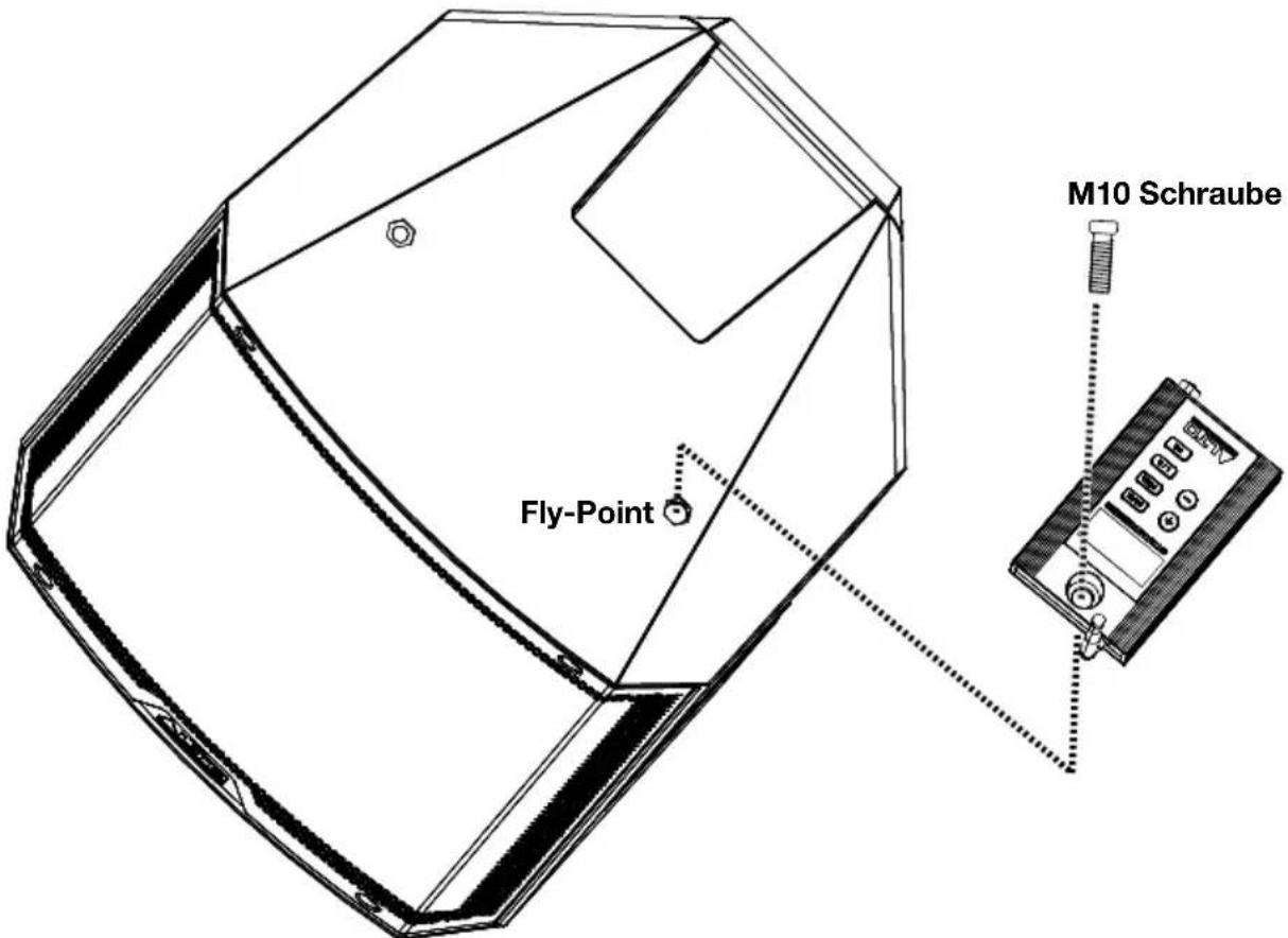 ALTO Stealth Wireless - Empfänger-Anbringung am Lautsprecher - 1