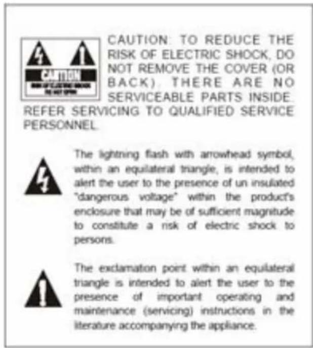 Citronic MPCD4 - WAARSCHUWING: - 1