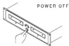Citronic CD1.2 - Avant d'éteindre l'appareil - 2