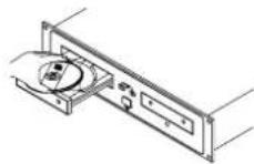 Citronic CD1.2 - Opening and Closing the Disc Holder - 1