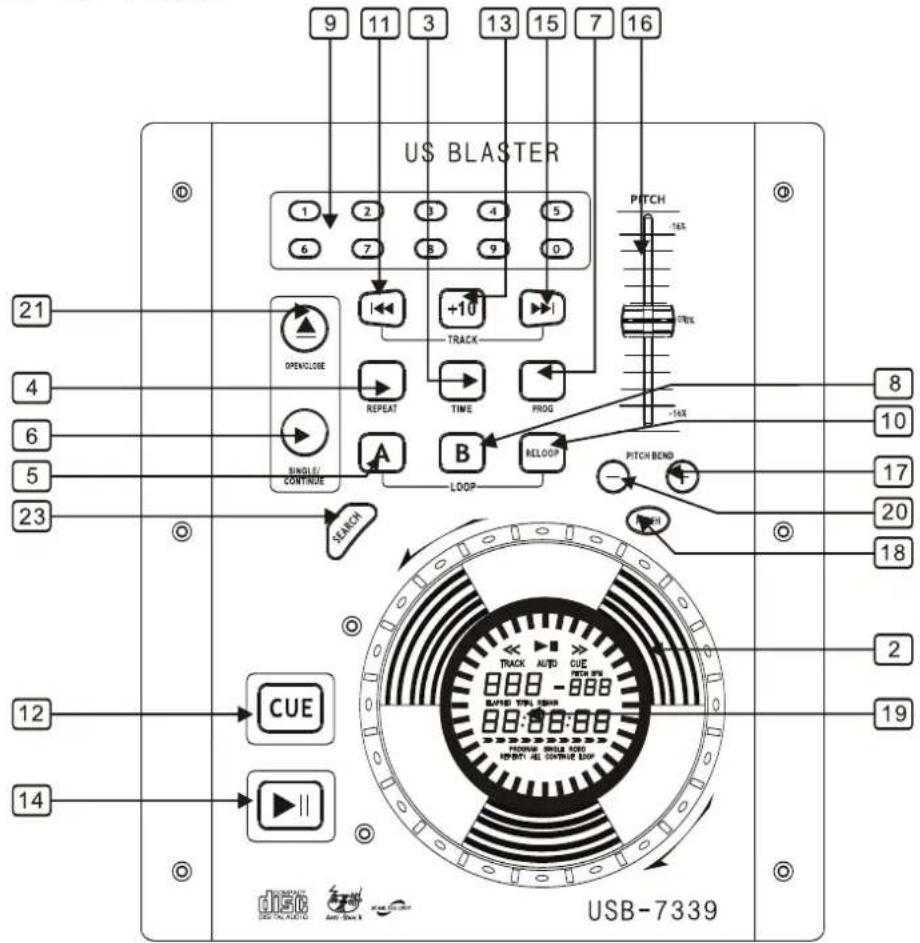 US Blaster USB 7338 - SORTIE LIGNE - 3