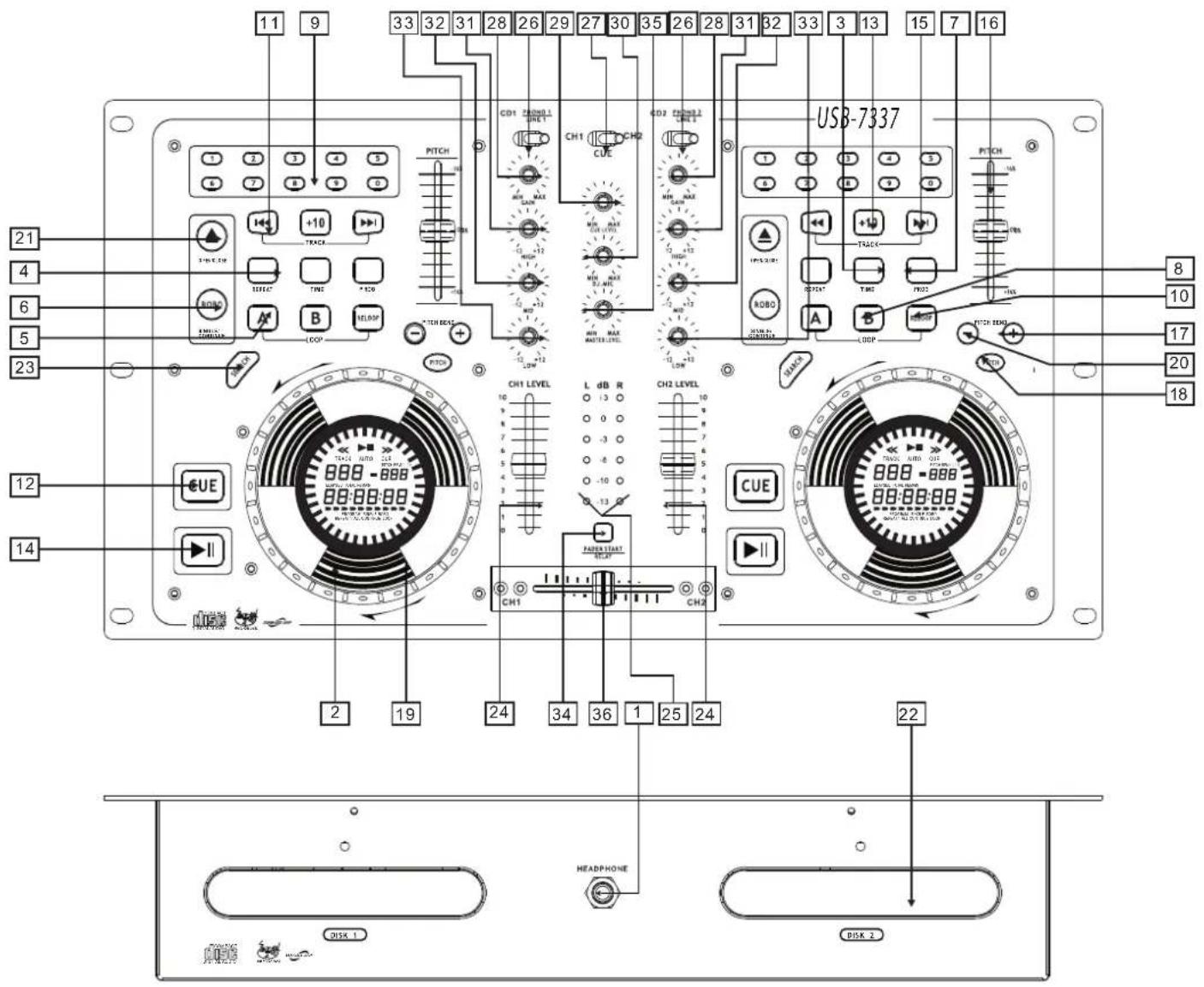 US Blaster USB 7339 - LINE AUS - 1