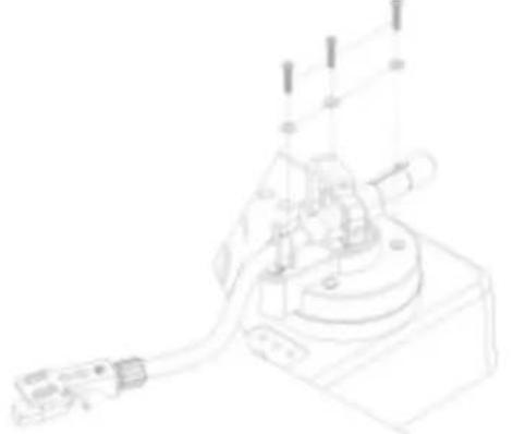 US Blaster USB 7329 - Réglage de la hauteur support du BRAS de lecture - 1