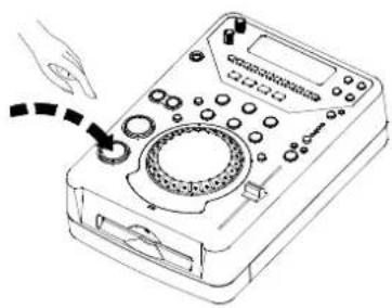 US Blaster USB 7327 - Loading and ejecting the disc - 2