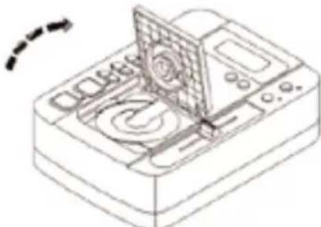 US Blaster USB 7303 - Laden und Entnehmen der CD - 1